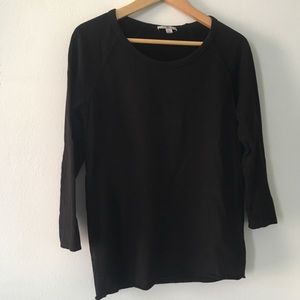 James Perse 3/4 sleeve raglan sweatshirt 2